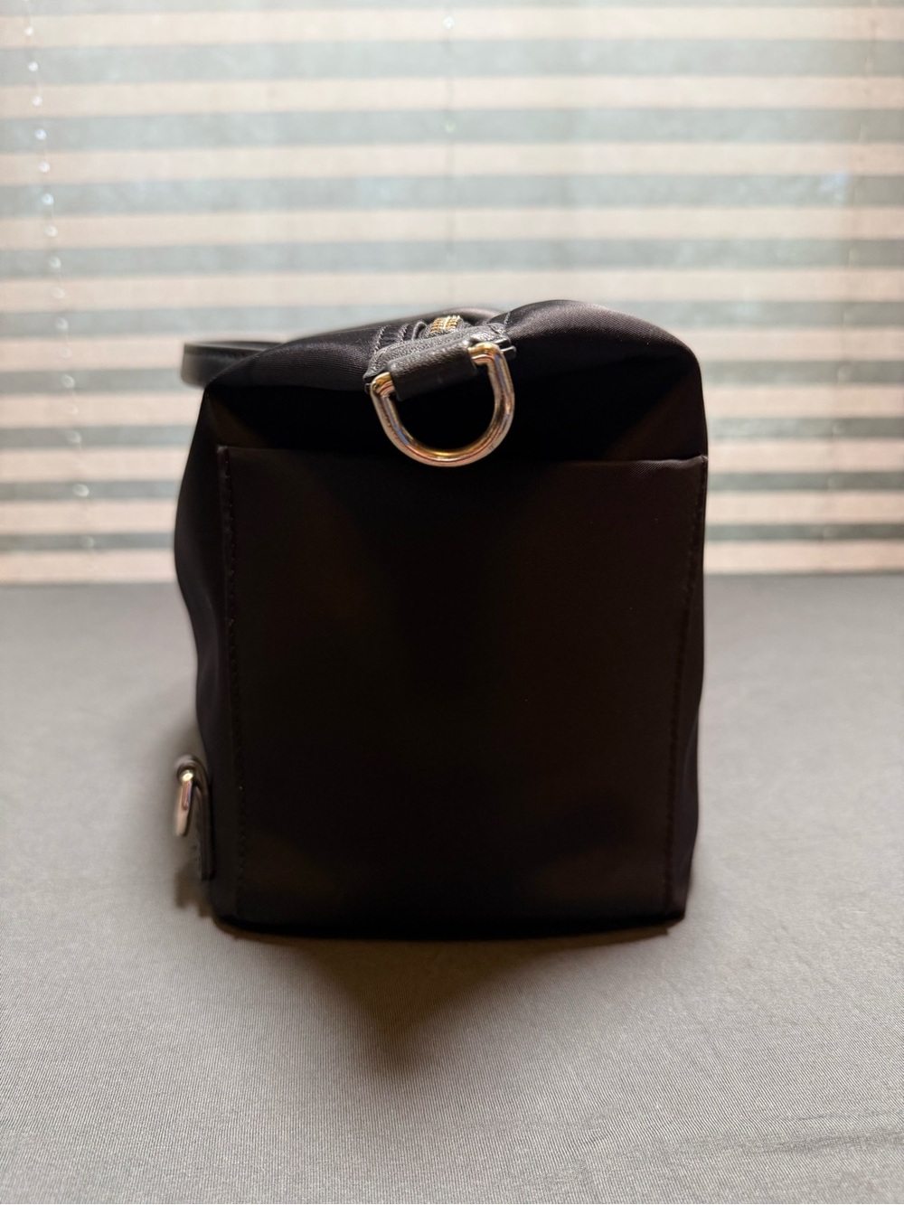 Mina Baie black nylon Emmy mini - Picture 2 of 11